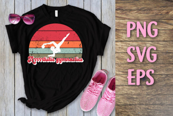 Artistic Gymnastics Retro Vintage Svg Review