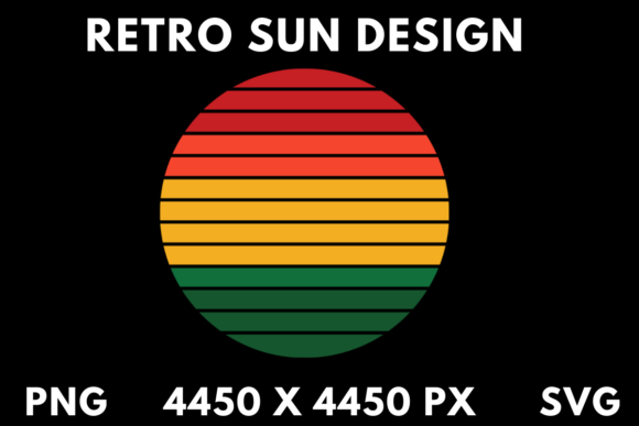 Retro Sun SVG and PNG Review for Real Embroidery
