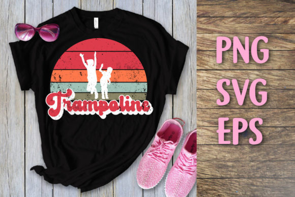 Trampoline Retro Vintage Svg File Review