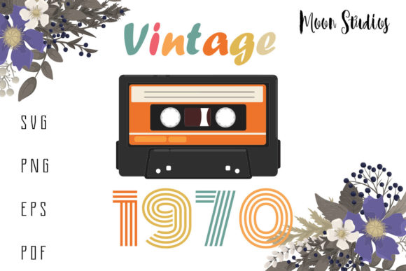 Vintage 1970 Cassette Birthday Man Woman