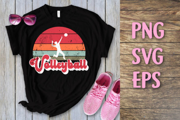 Volleyball Retro Vintage Svg File Review